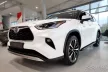 Avisa protecție de prag din oțel neagră albastru "Hibrid" (din 4 bucăți) TOYOTA HIGHLANDER IV (XU70) 2019->