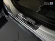 Avisa negru, aluminiu inserție emblemă EXCLUSIVE oțel protecție prag (4 mai multe bucăți) NX 2014-2021, C-HR cv 2016-2019, FL2019->2023, RAV4 IV FL 02.2016-2018