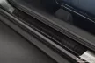 Avisa protecție prag din aluminiu bordat negru de 3 mm mintat (4 mai multe bucăți) TOYOTA AYGO X 2022->/TOYOTA AYGO X hybrid 2026->