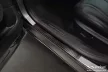 Avisa protecție de prag din oțel neagră ștanțat "Lines" (din 4 bucăți) FORD MUSTANG Mach-E 2020->