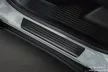 Avisa protecție de prag din oțel neagră mată ștanțat "Lines" (din 4 bucăți) FORD TURNEO COURIER II 2023->