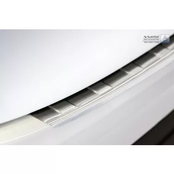   Avisa protecție bară spate din oțel argintiu satin JAGUAR F-PACE 2016-2020, FL2020->