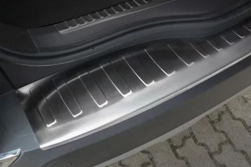 Avisa protecție bară spate din oțel argintiu satin RENAULT ESPACE V Initiale 2015-2023