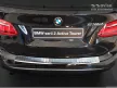 Avisa protecție bară spate din oțel argintiu satin Bmw 2 Active Tourer 2014-2018, FL2018-2021