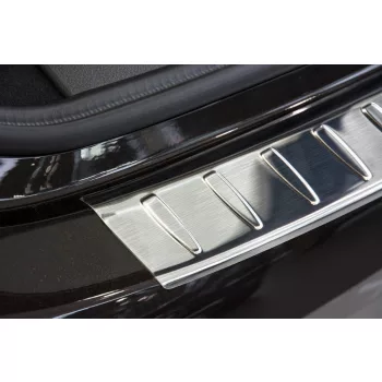   Avisa protecție bară spate din oțel argintiu satin Bmw 2 Gran Tourer 2015-2022