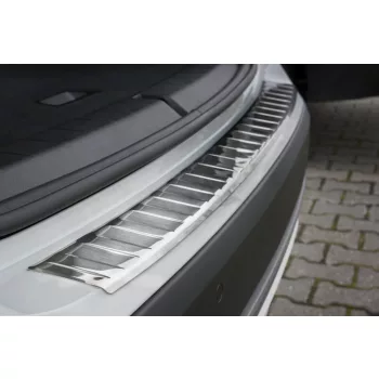   Avisa protecție bară spate din oțel argintiu satin Bmw X1 F48 FL2015-2019, FL2019-2022