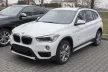 Avisa protecție bară spate din oțel argintiu satin Bmw X1 F48 FL2015-2019, FL2019-2022