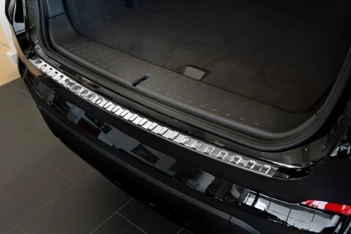 Avisa protecție bară spate din oțel argintiu satin Bmw X4 F26 2014-2018