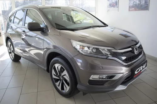 Avisa protecție bară spate din oțel argintiu satin HONDA CR-V IV FL2015-2018