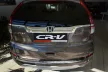 Avisa protecție bară spate din oțel argintiu satin HONDA CR-V IV FL2015-2018
