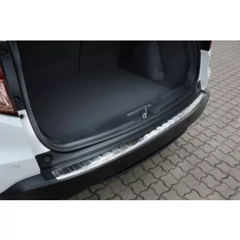   Avisa protecție bară spate din oțel argintiu satin HONDA HR-V II 2015-2018, FL2018-2021