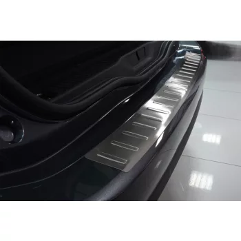   Avisa protecție bară spate din oțel argintiu satin CITROEN C4 Grand SPACETOURER (Grand C4 Picasso II) 2013-2016, FL2016-