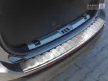 Avisa protecție bară spate din oțel argintiu satin FORD Edge II 2014-2018