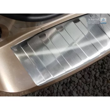   Avisa protecție bară spate din oțel argintiu satin RENAULT Grand SCENIC IV 2016->