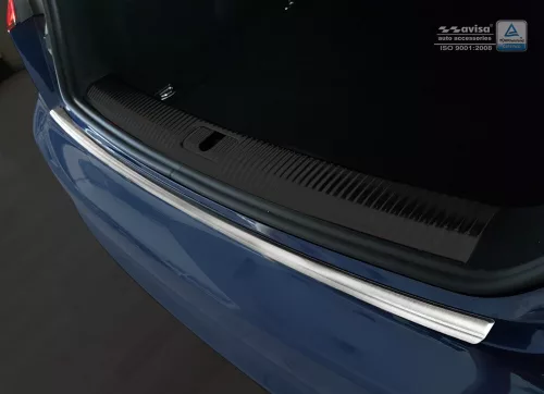 Avisa protecție bară spate din oțel argintiu satinat Audi A5 Sportback liftback/S-Line 2016-2020, FL2020-