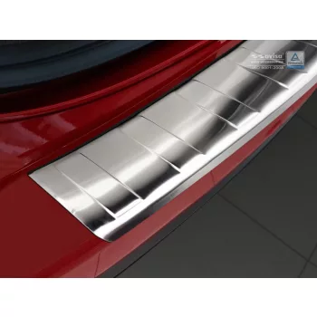   Avisa protecție bară spate din oțel argintiu satin Mazda CX-5 II 2017-2021, FL 2021->