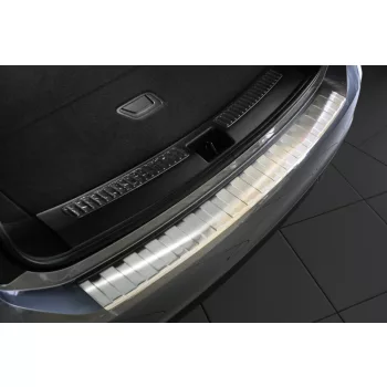   Avisa protecție bară spate din oțel argintiu satin OPEL INSIGNIA B sports Tourer/GSI/Country Tourer 2017-2020, FL2020->