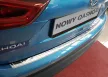 Avisa protecție bară spate din oțel argintiu satin NISSAN QASHQAI II crossover FL2017-2021