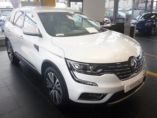 Avisa protecție bară spate din oțel argintiu satin RENAULT KOLEOS II 2016->