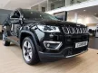 Avisa protecție bară spate din oțel argintiu satin Jeep COMPASS II 2017-2021, FL 2021->