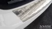 Avisa protecție bară spate din oțel argintiu satin PORSCHE CAYENNEII (92A) 2010-2014