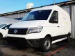 Avisa protecție bară spate din oțel argintiu satin VOLKSWAGEN CRAFTER II 2017-2024, FL 2024->