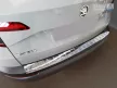 Avisa protecție bară spate din oțel argintiu satin SKODA KAROQ crossover/Sportline 2017-2022, SKODA KAROQ CLEVER 2020-2022