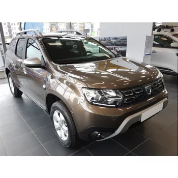   Avisa protecție bară spate din oțel argintiu satin Dacia DUSTER II 2017-2021, FL2021-2024