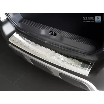   Avisa protecție bară spate din oțel argintiu satin CITROEN C3 AIRCROSS II 2017-2021 FL.2021-