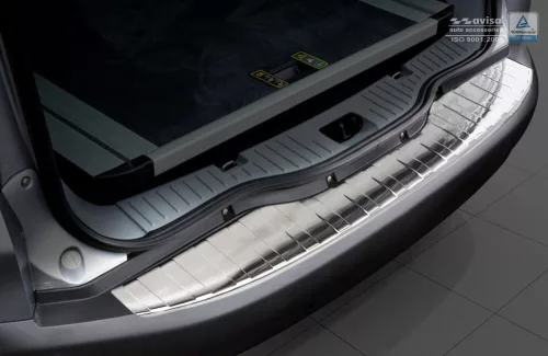 Avisa protecție bară spate din oțel argintiu satin FORD S-MAX I 2006-2010, FL2010-2014