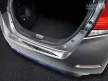 Avisa protecție bară spate din oțel argintiu satin NISSAN LEAF II (2E1) 2017-2021, FL2021->(2E1)