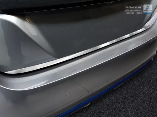 Avisa dublu din oțel satin argintiu pentru dublu de portbagaj NISSAN LEAF II (2E1) 2017-2021, FL2021->