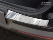 Avisa protecție bară spate din oțel satin argintiu (2 mai multe bucăți) Volvo XC40 2017->