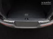 Avisa protecție bară spate din oțel satin argintiu (2 mai multe bucăți) Volvo XC40 2017->