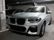 Avisa protecție bară spate din oțel argintiu satin Bmw X3 G01 (fără M pakiet) 2017-2021, FL2021- FL2021-2024