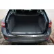 Avisa protecție bară spate din oțel argintiu satin SKODA SUPERB III combi 2015-2019, FL2019->2024/SCOUT III 2019->
