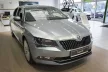 Avisa protecție bară spate din oțel argintiu satin SKODA SUPERB III liftback limousine 2015-2019, FL 2019->FL2019-2023