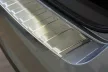 Avisa protecție bară spate din oțel argintiu satin SKODA SUPERB III liftback limousine 2015-2019, FL 2019->FL2019-2023