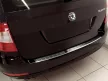 Avisa protecție bară spate din oțel argintiu satin SKODA SUPERB combi 2009-2013