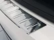 Avisa protecție bară spate din oțel argintiu satin SKODA Octavia III combi 2013-2016