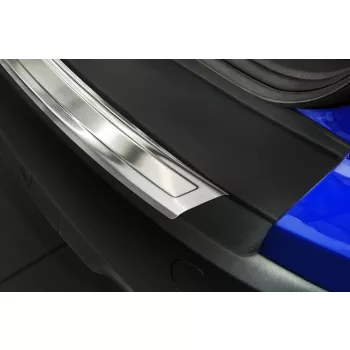   Avisa protecție bară spate din oțel argintiu satin FORD Focus III turnier 2010-2018