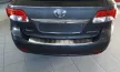 Avisa protecție bară spate din oțel argintiu satinat TOYOTA AVENSIS III combi 2009-2011, FL2011-2015