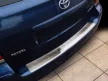 Avisa protecție bară spate din oțel argintiu satinat TOYOTA AVENSIS II combi 2002-2009