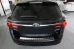 Avisa protecție bară spate din oțel argintiu satinat TOYOTA AVENSIS III combi FL2015->