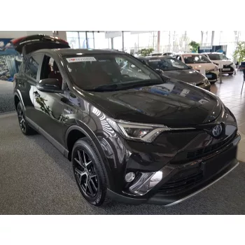   Avisa protecție bară spate din oțel argintiu satin TOYOTA RAV4 IV FL 02.2016-2018