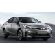 Avisa protecție bară spate din oțel argintiu satin TOYOTA Corolla XI E160 2013-2016, FL2016-2019