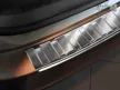 Avisa protecție bară spate din oțel argintiu satin TOYOTA Corolla XI E160 2013-2016, FL2016-2019