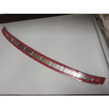   Avisa protecție bară spate din oțel argintiu satin TOYOTA Corolla XI 2014->