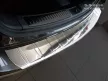 Avisa protecție bară spate din oțel argintiu satin, cu nouă textură Mazda 6 III combi (GJ) 2012-2014, FL2014-2018, FL2018->