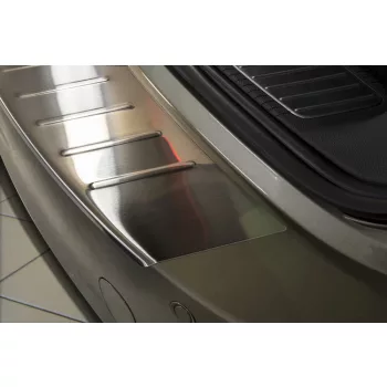   Avisa protecție bară spate din oțel argintiu satin OPEL INSIGNIA combi 2008-2013, FL2013-2016